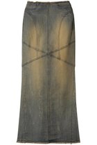 【プランク プロジェクト/PRANK PROJECT】のデニムストレートマキシスカート / Denim Straight Maxi Skirt 人気、トレンドファッション・服の通販 founy(ファニー) ファッション Fashion レディースファッション Fashion for Women スカート Skirts ロングスカート Long Skirts / Maxi & Midi Skirts インディゴ Indigo Denim ケミカル Chemical, Chemical Wash ストレッチ Stretch, Stretchy Fabric スリット Slit, Slit Detail デニム Denim, Jeans Material トレンド Trend, Trending Now ブリーチ Bleach, Washed Finish ロング Long, Long-Length thumbnail BLU(ブルー)|ID: prp329100004066694 ipo3291000000032894691