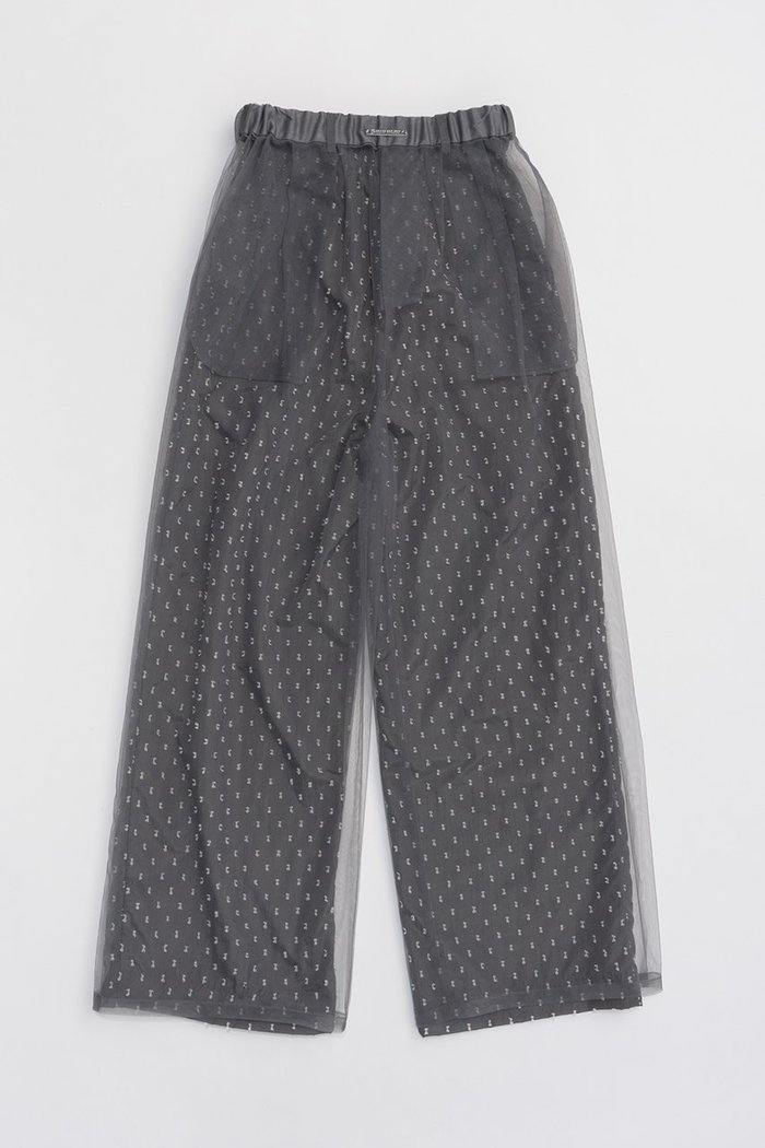 【プランク プロジェクト/PRANK PROJECT】のドットジャガードパンツ / Dot Jacquard Pants インテリア・キッズ・メンズ・レディースファッション・服の通販 founy(ファニー) https://founy.com/ ファッション Fashion レディースファッション WOMEN パンツ Pants 2024年 2024 2024-2025秋冬・A/W Aw/Autumn/Winter/Fw/Fall/2024-2025 A/W・秋冬 Aw・Autumn/Winter・Fw・Fall-Winter カットジャガード Cut Jacquard チュール Tulle デニム Denim ドット Dot リラックス Relax |ID: prp329100004066699 ipo3291000000027410410