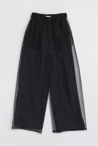 【プランク プロジェクト/PRANK PROJECT】のドットジャガードパンツ / Dot Jacquard Pants BLK(ブラック)|ID: prp329100004066699 ipo3291000000027410412