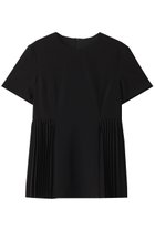 【フォクシー/FOXEY】のPLEATED PEPLUM TOP 人気、トレンドファッション・服の通販 founy(ファニー) ファッション Fashion レディースファッション WOMEN トップス・カットソー Tops/Tshirt シャツ/ブラウス Shirts/Blouses ショート Short スリーブ Sleeve ハーフ Half フェミニン Feminine プリーツ Pleats ペプラム Peplum エレガント 上品 Elegant thumbnail ブラックブラック|ID: prp329100004066719 ipo3291000000027410467