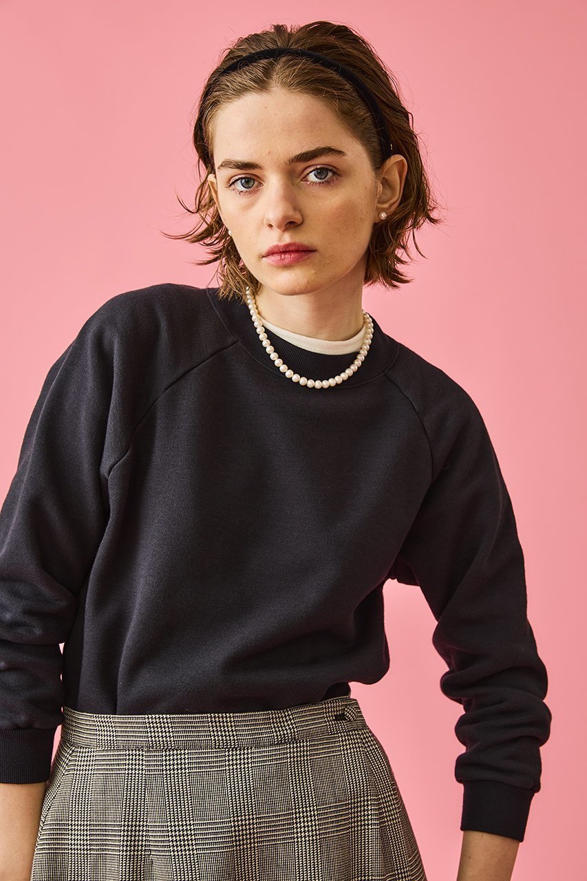 【オブラダ/Oblada】のコンパクトスウェット トップス 人気、トレンドファッション・服の通販 founy(ファニー) 　ファッション　Fashion　レディースファッション　Fashion for Women　トップス・カットソー　Cut & Sew Tops　シャツ・ブラウス・オフィスカジュアル　Elegant Blouses & Button-Ups　レディースパーカー・カジュアルフーディー　Casual Hoodies & Sweatshirts　ロングTシャツ・Tシャツ　Longline T-Shirts & Tees　スウェット・クルーネックトップス　Sweatshirts & Crewnecks / Relaxed Fit Sweat Tops　カットソー・ベーシックTシャツ　Cut-and-Sewn Tops / Stretch Tees & Basics　シンプル　Simple, Minimal　スウェット / スエット　Sweatshirt, Sweatwear　other-8|ID: prp329100004066727 ipo3291000000032917766