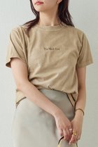 【ガリャルダガランテ/GALLARDAGALANTE】のピグメントTシャツ 人気、トレンドファッション・服の通販 founy(ファニー) ファッション Fashion レディースファッション WOMEN トップス・カットソー Tops/Tshirt シャツ/ブラウス Shirts/Blouses ロング / Tシャツ T-Shirts カットソー Cut and Sewn ショート Short スリーブ Sleeve バランス Balance プリント Print ワンポイント One Point thumbnail べージュ|ID: prp329100004066748 ipo3291000000027410553