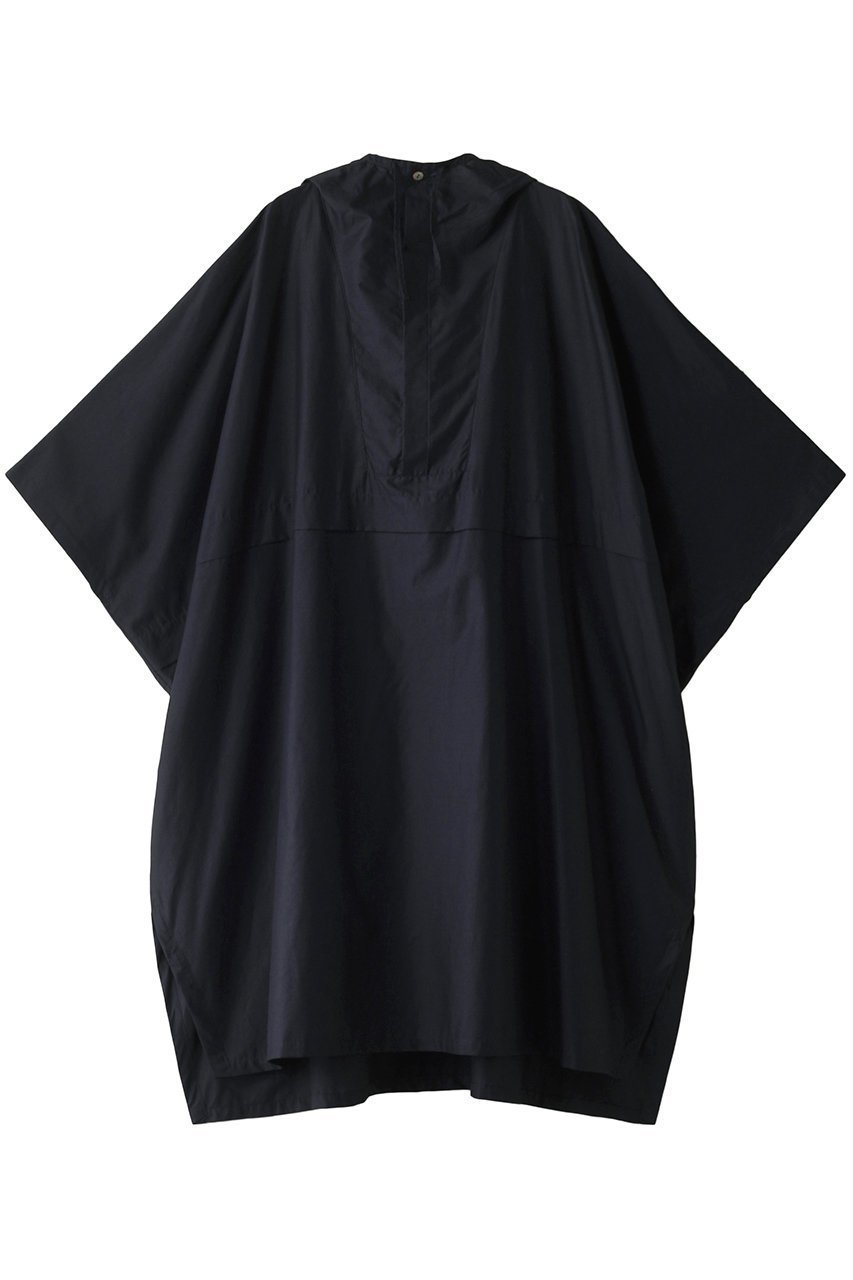 【ミズイロ インド/mizuiro ind】のhooded poncho OP ワンピース インテリア・キッズ・メンズ・レディースファッション・服の通販 founy(ファニー) 　ファッション　Fashion　レディースファッション　Fashion for Women　ワンピース　Dresses　チュニック　Tunic Tops & Dresses　スリット　Slit, Slit Detail　タイプライター　Typewriter Fabric, Crisp Cotton　チュニック　Tunic, Long Top　フロント　Front, Front Design　navy|ID: prp329100004066764 ipo3291000000032895191