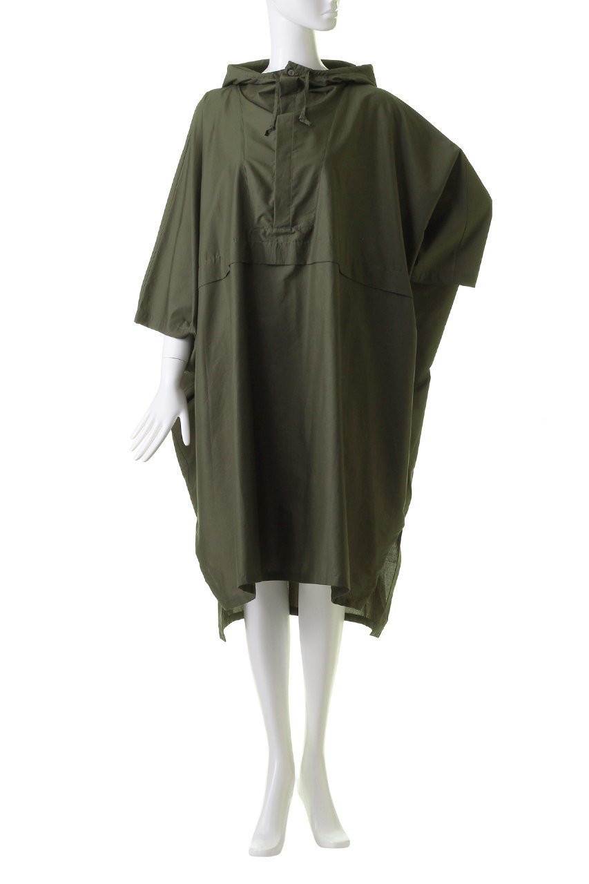 【ミズイロ インド/mizuiro ind】のhooded poncho OP ワンピース 人気、トレンドファッション・服の通販 founy(ファニー) 　ファッション　Fashion　レディースファッション　Fashion for Women　ワンピース　Dresses　チュニック　Tunic Tops & Dresses　スリット　Slit, Slit Detail　タイプライター　Typewriter Fabric, Crisp Cotton　チュニック　Tunic, Long Top　フロント　Front, Front Design　other-2|ID: prp329100004066764 ipo3291000000032895202