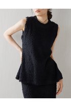 【ウィムガゼット/Whim Gazette】のロングパイルノースリーブプルオーバー 人気、トレンドファッション・服の通販 founy(ファニー) ファッション Fashion レディースファッション WOMEN トップス・カットソー Tops/Tshirt キャミソール / ノースリーブ No Sleeves シャツ/ブラウス Shirts/Blouses ロング / Tシャツ T-Shirts プルオーバー Pullover カットソー Cut and Sewn おすすめ Recommend キャミソール Camisole セットアップ Set Up タンク Tank ノースリーブ No Sleeve フレア Flare ボトム Bottom エレガント 上品 Elegant thumbnail ブラック|ID: prp329100004066767 ipo3291000000027410611