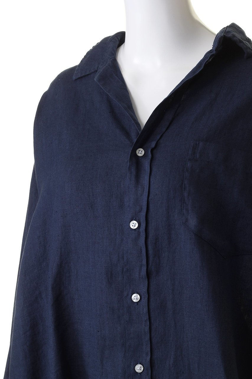 【フランク&アイリーン/Frank&Eileen】のMACKENZIE イタリアンリネン カラービッグシャツ 人気、トレンドファッション・服の通販 founy(ファニー) 　ファッション　Fashion　レディースファッション　WOMEN　トップス・カットソー　Tops/Tshirt　シャツ/ブラウス　Shirts/Blouses　スリーブ　Sleeve　トレンド　Trend　ビッグ　Big　リネン　Linen　リラックス　Relax　ロング　Long　羽織　Haori　other-5|ID: prp329100004066774 ipo3291000000031422084