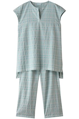 【キッドブルー/KID BLUE】 24サッカーチェックパジャマ人気、トレンドファッション・服の通販 founy(ファニー) ファッション Fashion レディースファッション WOMEN トップス・カットソー Tops/Tshirt 2024年 2024 2024-2025秋冬・A/W Aw/Autumn/Winter/Fw/Fall/2024-2025 A/W・秋冬 Aw・Autumn/Winter・Fw・Fall-Winter サッカー Soccer シアー Sheer チェック Check パジャマ Pajamas 半袖 Short Sleeve |ID:prp329100004066778