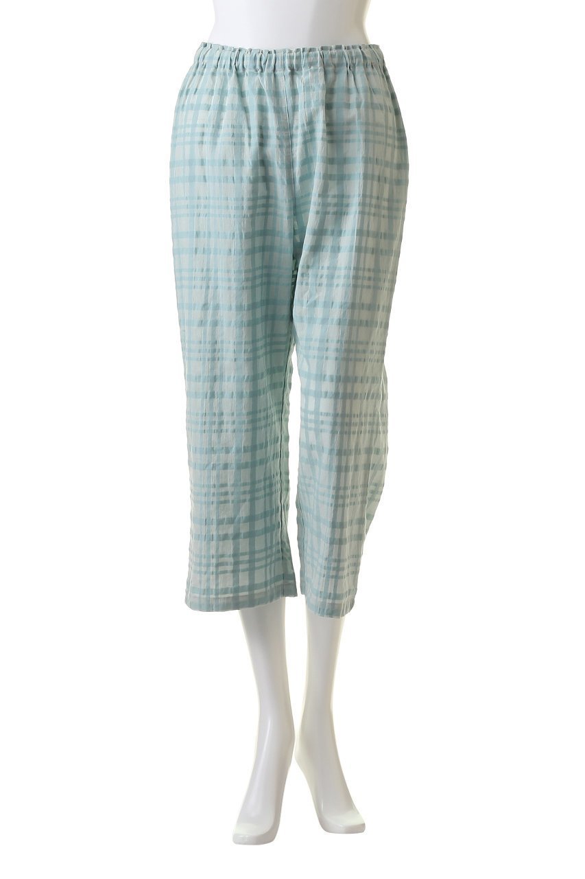 【キッドブルー/KID BLUE】の24サッカーチェックパジャマ 人気、トレンドファッション・服の通販 founy(ファニー) 　ファッション　Fashion　レディースファッション　Fashion for Women　サッカー　Seersucker, Summer Fabric　シアー　Sheer, See-Through　チェック　Check, Plaid, Tartan　パジャマ　Pajamas, Sleepwear　半袖　Short Sleeve, Half Sleeve　other-6|ID: prp329100004066778 ipo3291000000032834637
