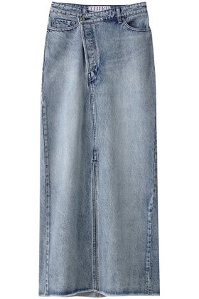 【サードマガジン/THIRD MAGAZINE】 クロスウエストデニムスカート人気、トレンドファッション・服の通販 founy(ファニー) ファッション Fashion レディースファッション Fashion for Women スカート Skirts デニムスカート・カジュアルスカート Denim Skirts ロングスカート Long Skirts / Maxi & Midi Skirts アシンメトリー Asymmetrical Style デニム Denim, Jeans Material フロント Front, Front Design ロング Long, Long-Length 再入荷 Restock / Back in Stock |ID:prp329100004066779