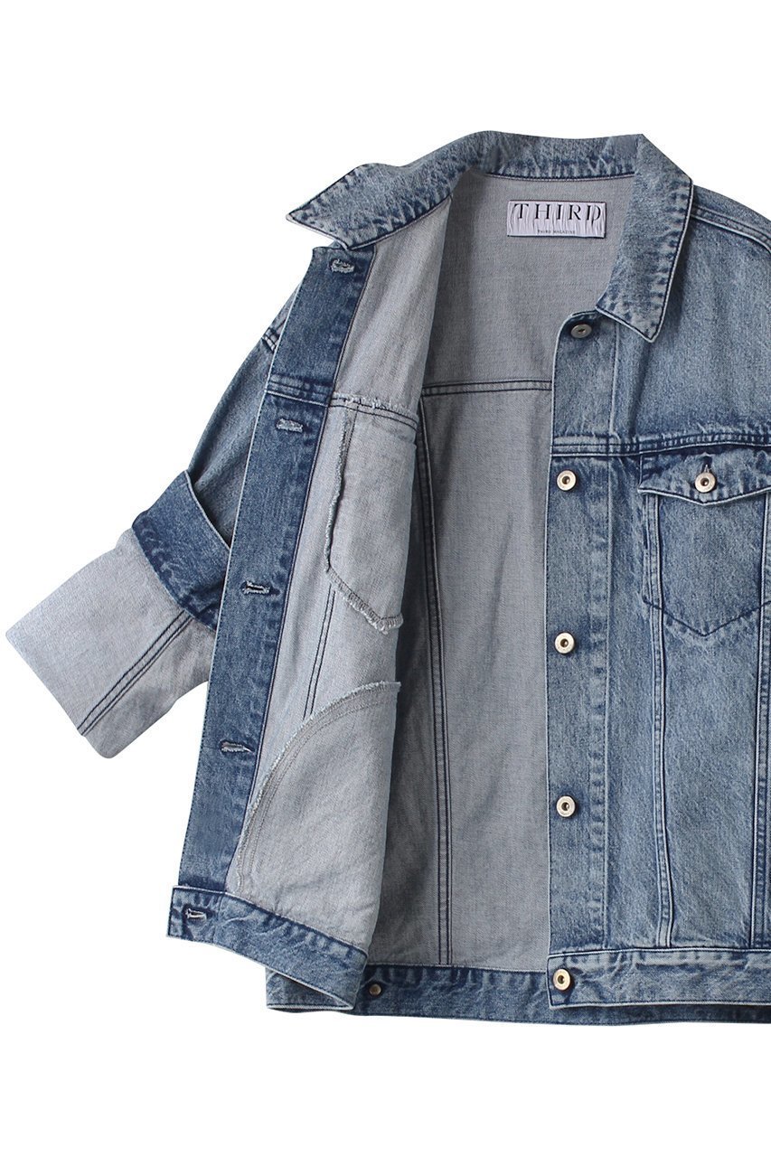 【サードマガジン/THIRD MAGAZINE】のオーバーサイズデニムジャケット 人気、トレンドファッション・服の通販 founy(ファニー) 　ファッション　Fashion　レディースファッション　Fashion for Women　アウター　Coat / Outerwear Collection　レディースジャケット・軽アウター　Jackets　デニムジャケット / カジュアルアウター　Denim Jackets　おすすめ　Recommended / Our Picks　ジャケット　Jacket, Outerwear　デニム　Denim, Jeans Material　トレンド　Trend, Trending Now　バランス　Balance, Style Balance　フォルム　Silhouette, Form　マキシ　Maxi, Full Length　other-6|ID: prp329100004066780 ipo3291000000032951578