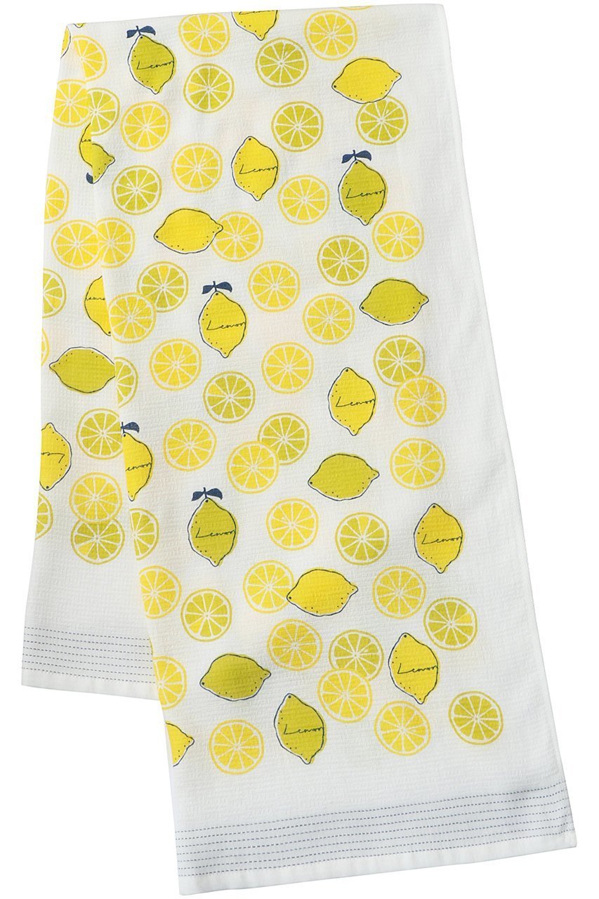 【コンテックス/kontex / GOODS】の大きなタオルてぬぐい(バスタオル) インテリア・キッズ・メンズ・レディースファッション・服の通販 founy(ファニー) 　タオル　Towel, Bath Towel　定番　Standard, Basic Item　レモン|ID: prp329100004068647 ipo3291000000033667461