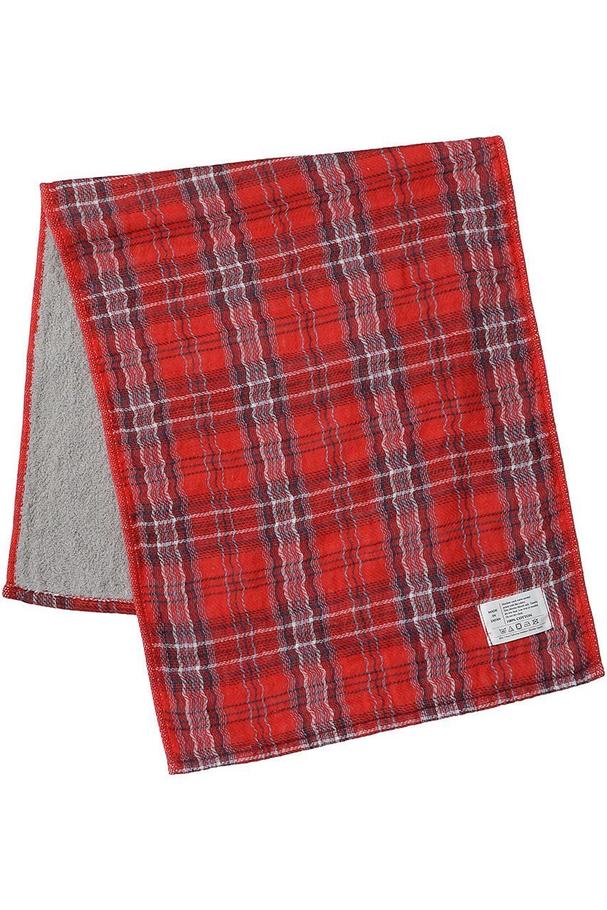 【コンテックス/kontex / GOODS】のタータンチェック M インテリア・キッズ・メンズ・レディースファッション・服の通販 founy(ファニー) タオル Towel, Bath Towel ブランケット Blanket, Throw Blanket 定番 Standard, Basic Item レッド|ID: prp329100004068650 ipo3291000000033667472
