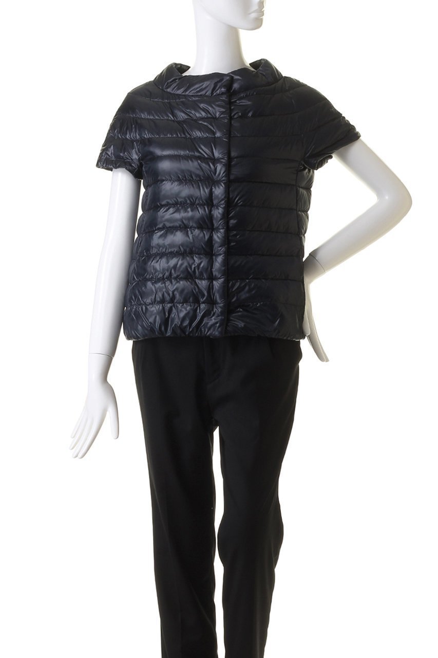 【ヘルノ/HERNO】のイコニコ ナイロン ダウンベスト 人気、トレンドファッション・服の通販 founy(ファニー) 　ファッション　Fashion　レディースファッション　Fashion for Women　アウター　Coat / Outerwear Collection　レディースジャケット・軽アウター　Jackets　ジャケット　Jacket, Outerwear　ダウン　Down, Puffer　ブルゾン　Blouson, Bomber Jacket　ベスト　Vest, Waistcoat　エレガント 上品　Elegant　半袖　Short Sleeve, Half Sleeve　軽量　Lightweight, Ultra Light　other-2|ID: prp329100004068661 ipo3291000000035371063