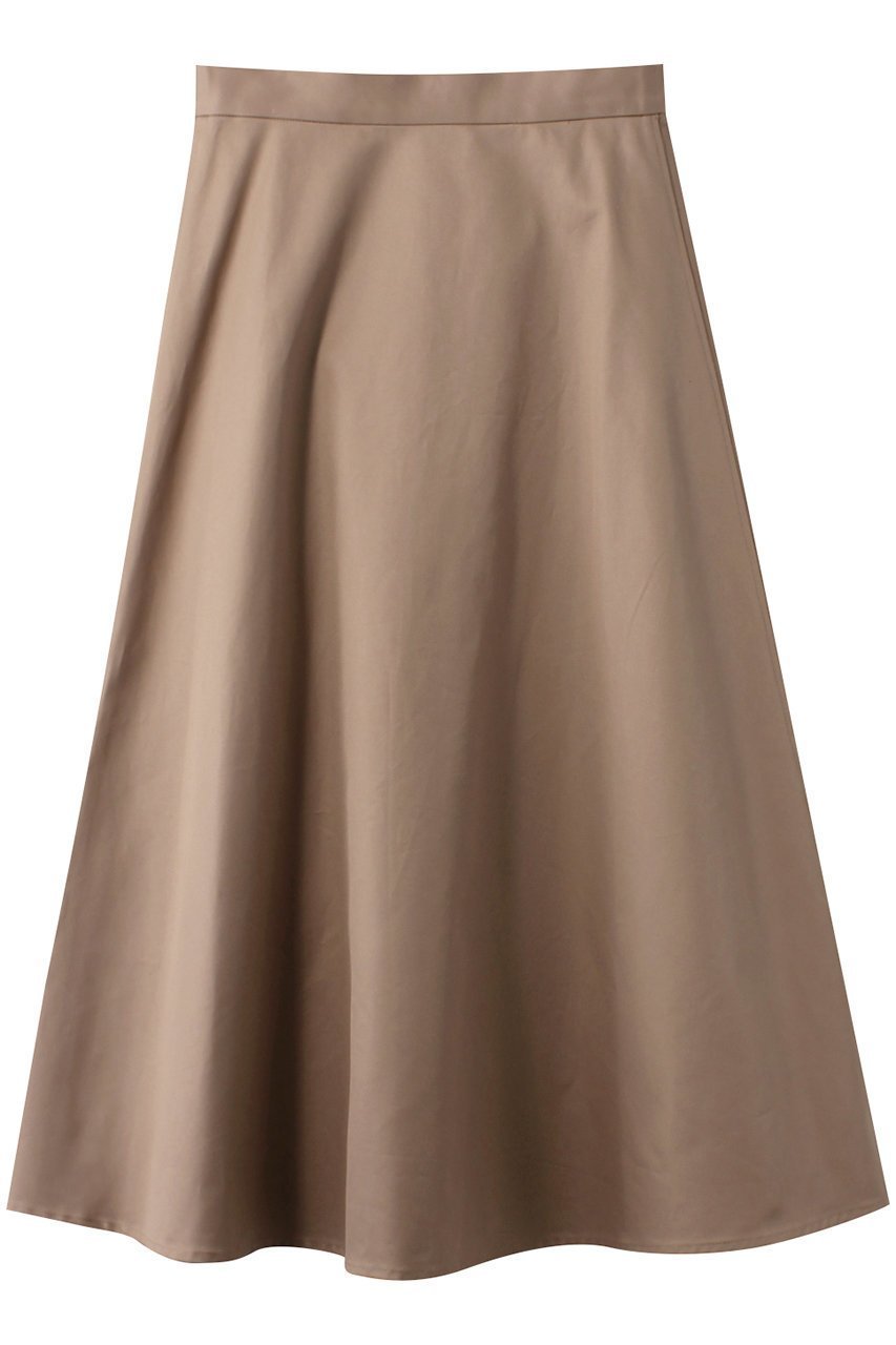 【ミズイロ インド/mizuiro ind】のflare long SK スカート インテリア・キッズ・メンズ・レディースファッション・服の通販 founy(ファニー) 　ファッション　Fashion　レディースファッション　Fashion for Women　スカート　Skirts　ロングスカート　Long Skirts / Maxi & Midi Skirts　シンプル　Simple, Minimal　ツイル　Twist, Twisted Detail　フレア　Flare, Flared　ロング　Long, Long-Length　エレガント 上品　Elegant　beige|ID: prp329100004070558 ipo3291000000032896256