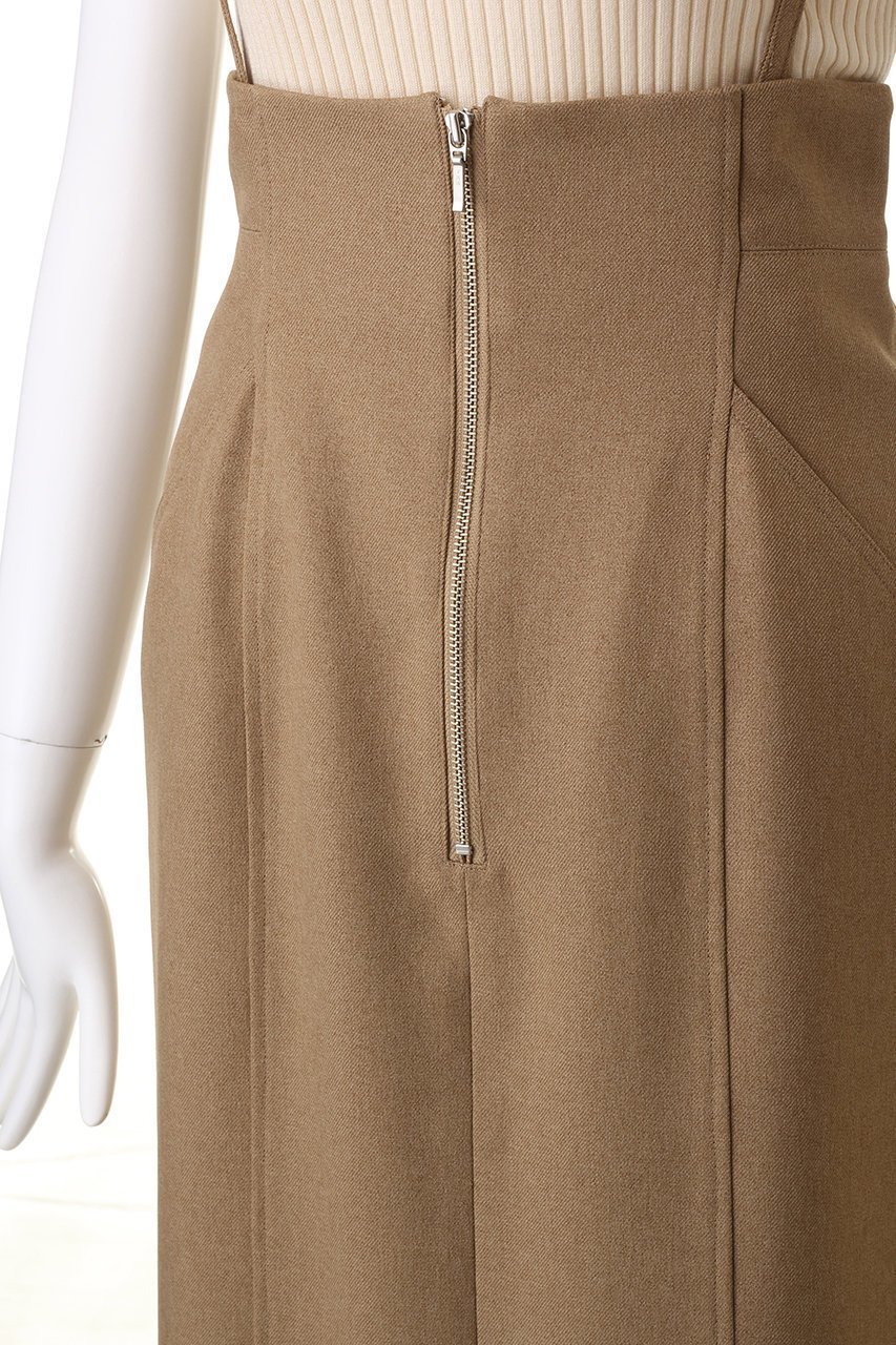 【アルアバイル/allureville】のフロントジップサスペンダースカート 人気、トレンドファッション・服の通販 founy(ファニー) 　ファッション　Fashion　レディースファッション　Fashion for Women　スカート　Skirts　ロングスカート　Long Skirts / Maxi & Midi Skirts　サスペンダー　Suspenders, Braces　ジップ　Zip, Zipper　トレンド　Trend, Trending Now　メランジ　Melange, Mixed Yarn　ロング　Long, Long-Length　other-5|ID: prp329100004073286 ipo3291000000032827124