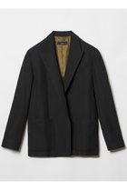 【アルアバイル/allureville】のビスコースウールボタンレスジャケット 人気、トレンドファッション・服の通販 founy(ファニー) ファッション Fashion レディースファッション Fashion for Women アウター Coat / Outerwear Collection レディースジャケット・軽アウター Jackets おすすめ Recommended / Our Picks ショルダー Shoulder, Shoulder Strap ジャケット Jacket, Outerwear トレンド Trend, Trending Now リラックス Relax, Relaxed Fit thumbnail ブラック|ID: prp329100004073288 ipo3291000000033705449