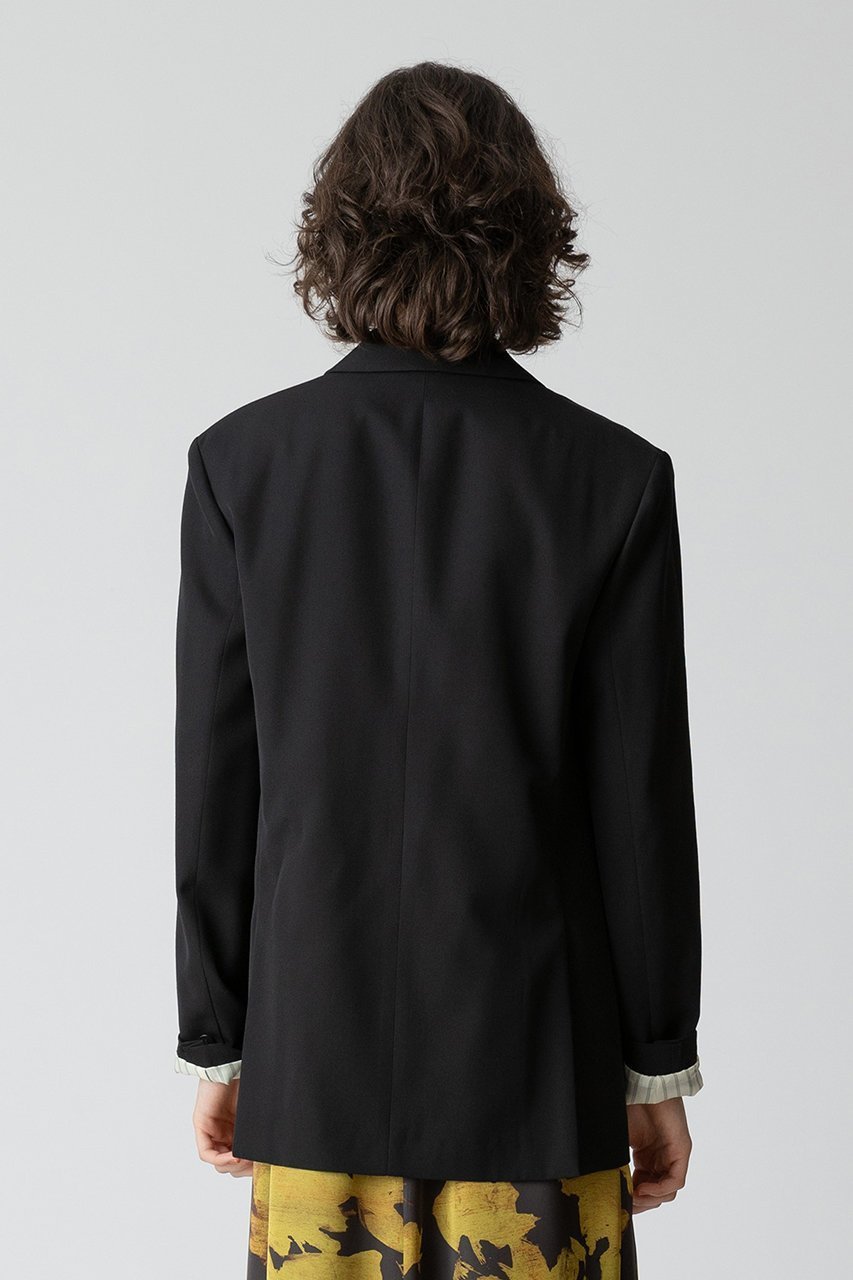 【アルアバイル/allureville】のビスコースウールボタンレスジャケット 人気、トレンドファッション・服の通販 founy(ファニー) 　ファッション　Fashion　レディースファッション　Fashion for Women　アウター　Coat / Outerwear Collection　レディースジャケット・軽アウター　Jackets　おすすめ　Recommended / Our Picks　ショルダー　Shoulder, Shoulder Strap　ジャケット　Jacket, Outerwear　トレンド　Trend, Trending Now　リラックス　Relax, Relaxed Fit　再入荷　Restock / Back in Stock　other-5|ID: prp329100004073288 ipo3291000000035969597