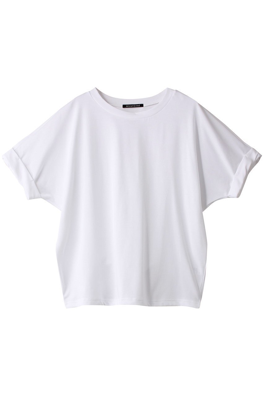 【ミズイロ インド/mizuiro ind】のdolman roll up T Tシャツ 人気、トレンドファッション・服の通販 founy(ファニー) 　ファッション　Fashion　レディースファッション　WOMEN　トップス・カットソー　Tops/Tshirt　シャツ/ブラウス　Shirts/Blouses　ロング / Tシャツ　T-Shirts　カットソー　Cut and Sewn　サマー　Summer　ショート　Short　シンプル　Simple　スリーブ　Sleeve　ロールアップ　Roll Up　定番　Standard　 other-1|ID: prp329100004073290 ipo3291000000027486739