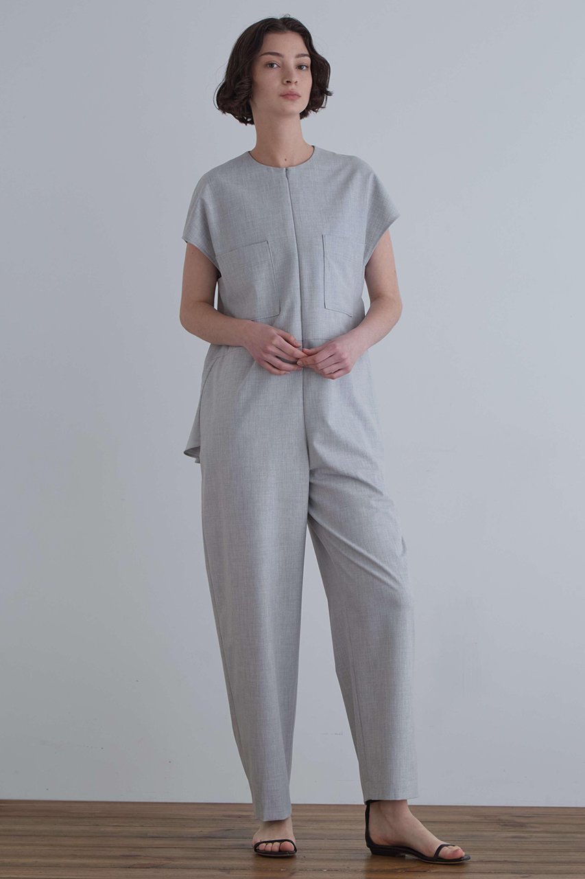 【ル フィル/LE PHIL】の2WAYレーヨンストレッチコンビネゾン 人気、トレンドファッション・服の通販 founy(ファニー) 　ファッション　Fashion　レディースファッション　Fashion for Women　パンツ　Pants & Trousers　ストレッチ　Stretch, Stretchy Fabric　テーパード　Tapered, Tapered Pants　フロント　Front, Front Design　ポケット　Pocket, Pocket Detail　マニッシュ　Mannish, Boyish　エレガント 上品　Elegant　other-4|ID: prp329100004073311 ipo3291000000035309928