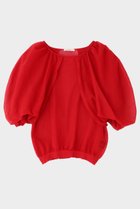 【ル フィル/LE PHIL】のシアーパフスリーブニット 人気、トレンドファッション・服の通販 founy(ファニー) ファッション Fashion レディースファッション Fashion for Women トップス・カットソー Cut & Sew Tops ニット Knit Tops & Sweaters カジュアルプルオーバー・ニットトップス Pullovers & Knit Tops / Casual Pullovers おすすめ Recommended / Our Picks シアー Sheer, See-Through ボトム Bottoms, Lower Wear thumbnail レッド|ID: prp329100004073314 ipo3291000000035074336