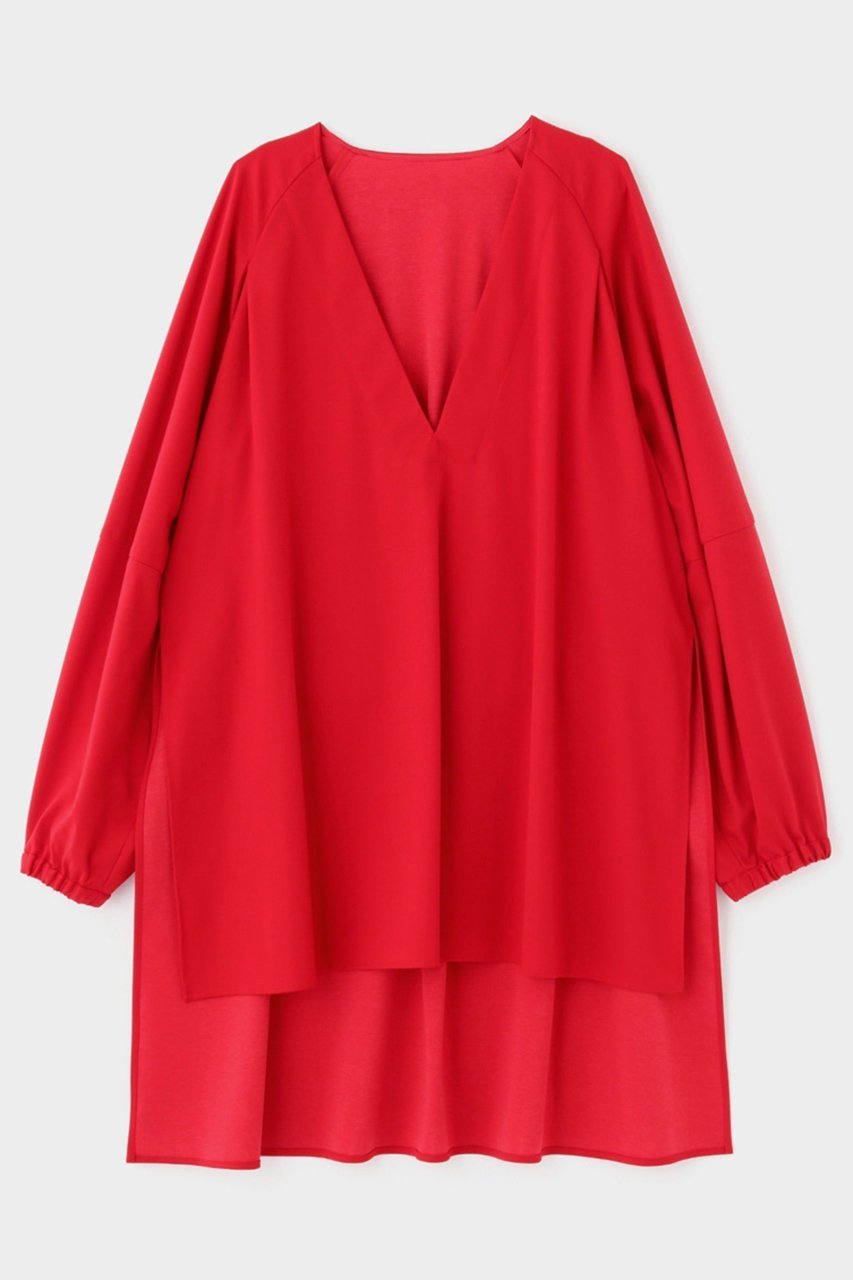 【ル フィル/LE PHIL】のコンパクトポンチボリュームスリーブブラウス インテリア・キッズ・メンズ・レディースファッション・服の通販 founy(ファニー) 　ファッション　Fashion　レディースファッション　Fashion for Women　トップス・カットソー　Cut & Sew Tops　シャツ・ブラウス・オフィスカジュアル　Elegant Blouses & Button-Ups　ボリューム袖・フリルスリーブブラウス　Voluminous & Ruffle Sleeves / Puffy Sleeve Tops　おすすめ　Recommended / Our Picks　コンパクト　Compact, Small Size　スリット　Slit, Slit Detail　スリーブ　Sleeve, Long Sleeve / Short Sleeve　セットアップ　Set-Up, Coordinated Outfit　ドレープ　Drape, Draping Fabric　リラックス　Relax, Relaxed Fit　ロング　Long, Long-Length　レッド|ID: prp329100004073315 ipo3291000000035074318