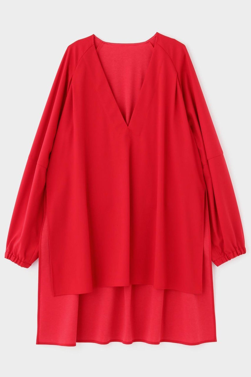 【ル フィル/LE PHIL】のコンパクトポンチボリュームスリーブブラウス インテリア・キッズ・メンズ・レディースファッション・服の通販 founy(ファニー) 　ファッション　Fashion　レディースファッション　Fashion for Women　トップス・カットソー　Cut & Sew Tops　シャツ・ブラウス・オフィスカジュアル　Elegant Blouses & Button-Ups　ボリューム袖・フリルスリーブブラウス　Voluminous & Ruffle Sleeves / Puffy Sleeve Tops　おすすめ　Recommended / Our Picks　コンパクト　Compact, Small Size　スリット　Slit, Slit Detail　スリーブ　Sleeve, Long Sleeve / Short Sleeve　セットアップ　Set-Up, Coordinated Outfit　ドレープ　Drape, Draping Fabric　リラックス　Relax, Relaxed Fit　ロング　Long, Long-Length　レッド|ID: prp329100004073315 ipo3291000000035923293