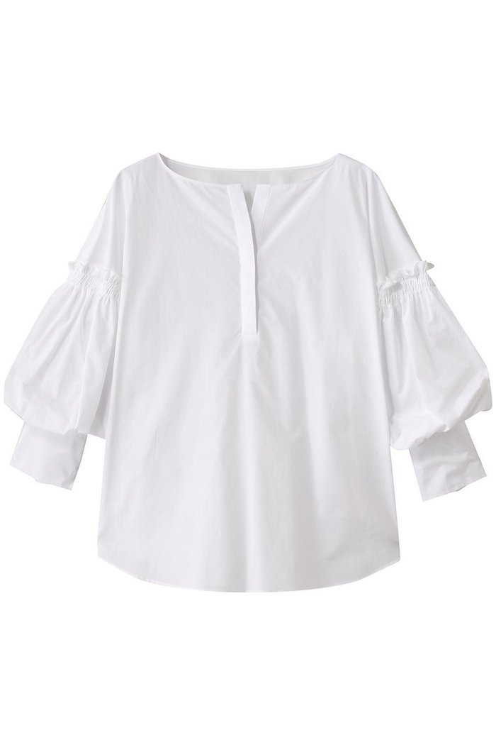 【アルアバイル/allureville】のパフギャザースリーブブラウス インテリア・キッズ・メンズ・レディースファッション・服の通販 founy(ファニー) https://founy.com/ ファッション Fashion レディースファッション Fashion for Women トップス・カットソー Cut & Sew Tops シャツ・ブラウス・オフィスカジュアル Elegant Blouses & Button-Ups シャーリング Shirring, Ruched ショート Short, Short Length スリーブ Sleeve, Long Sleeve / Short Sleeve フェミニン Feminine, Girly フリル Frill, Ruffle |ID: prp329100004073319 ipo3291000000032707405