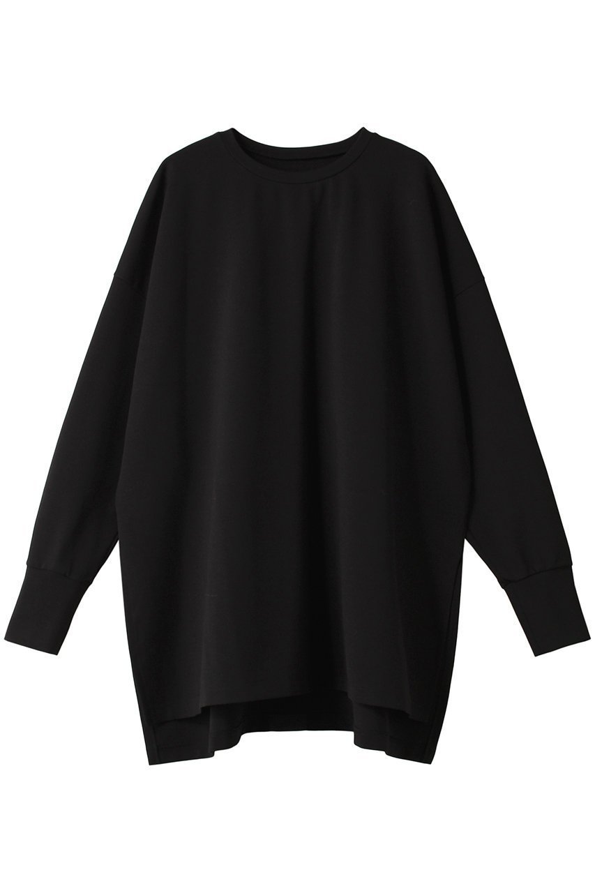 【ル フィル/LE PHIL】のBIGラインT インテリア・キッズ・メンズ・レディースファッション・服の通販 founy(ファニー) 　ファッション　Fashion　レディースファッション　Fashion for Women　トップス・カットソー　Cut & Sew Tops　シャツ・ブラウス・オフィスカジュアル　Elegant Blouses & Button-Ups　ロングTシャツ・Tシャツ　Longline T-Shirts & Tees　カットソー・ベーシックTシャツ　Cut-and-Sewn Tops / Stretch Tees & Basics　おすすめ　Recommended / Our Picks　カッティング　Cutting Detail　スリット　Slit, Slit Detail　スリーブ　Sleeve, Long Sleeve / Short Sleeve　ミックス　Mix, Mixed Style　リラックス　Relax, Relaxed Fit　レギンス　Leggings, Stretch Pants　ロング　Long, Long-Length　ブラック|ID: prp329100004073340 ipo3291000000036541595