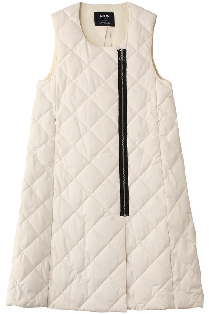 【ランバン オン ブルー/LANVIN en Bleu】の【LANVIN en Bleu × TAION × LIMONTA EAST】ワンピース インテリア・キッズ・メンズ・レディースファッション・服の通販 founy(ファニー) https://founy.com/ ファッション Fashion レディースファッション Fashion for Women ワンピース Dresses チュニック Tunic Tops & Dresses アシンメトリー Asymmetrical Style ジップ Zip, Zipper ダウン Down, Puffer チュニック Tunic, Long Top ロング Long, Long-Length |ID: prp329100004074510 ipo3291000000035365963