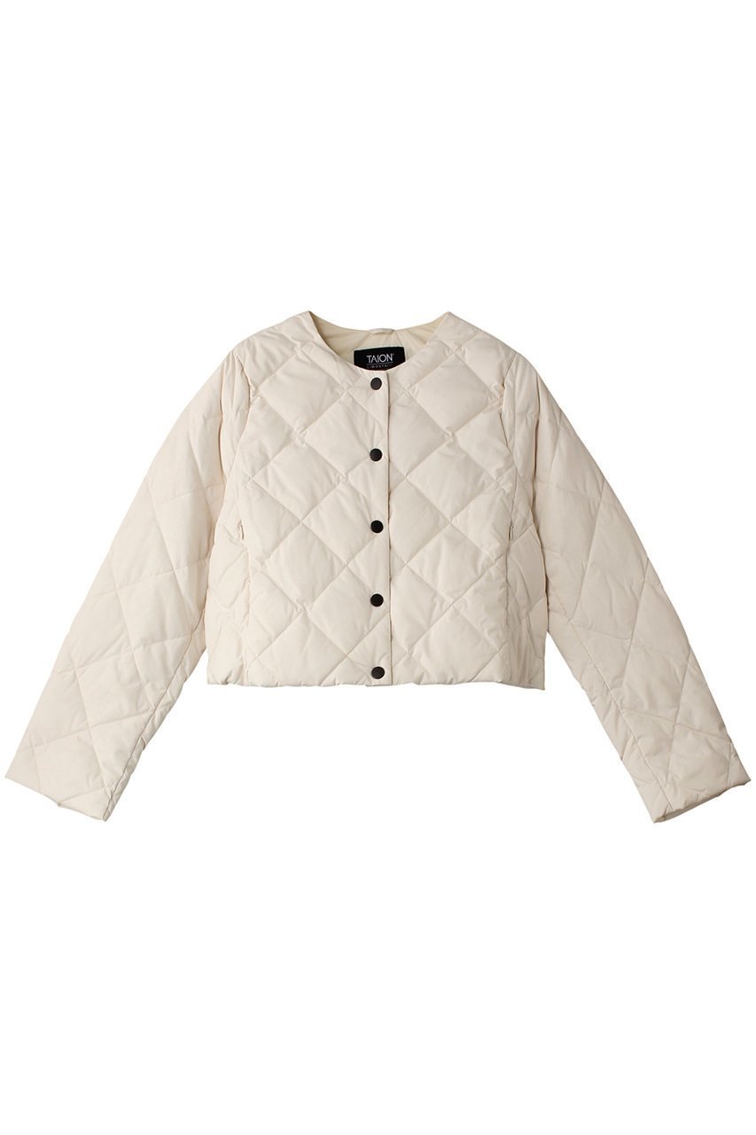 【ランバン オン ブルー/LANVIN en Bleu】の【LANVIN en Bleu × TAION × LIMONTA EAST】ジャケット インテリア・キッズ・メンズ・レディースファッション・服の通販 founy(ファニー) ファッション Fashion レディースファッション Fashion for Women アウター Coat / Outerwear Collection レディースジャケット・軽アウター Jackets シンプル Simple, Minimal ジャケット Jacket, Outerwear ダウン Down, Puffer トレンド Trend, Trending Now オフ|ID: prp329100004074511 ipo3291000000032947107