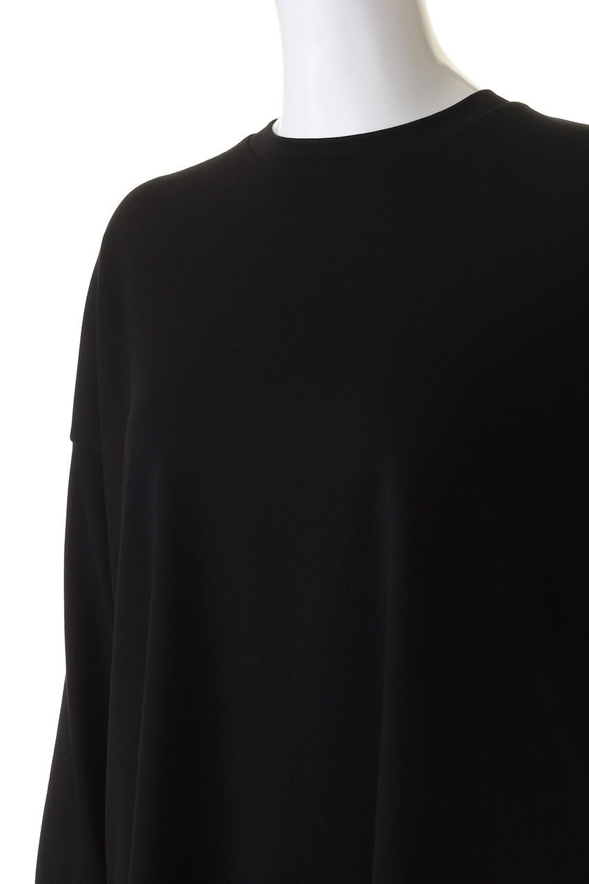 【サクラ/SACRA】のプレミアムコットンロングスリーブカットソー 人気、トレンドファッション・服の通販 founy(ファニー) 　ファッション　Fashion　レディースファッション　WOMEN　トップス・カットソー　Tops/Tshirt　シャツ/ブラウス　Shirts/Blouses　ロング / Tシャツ　T-Shirts　カットソー　Cut and Sewn　カットソー　Cut And Sew　シンプル　Simple　スリーブ　Sleeve　ヘムライン　Hemline　ラウンド　Round　ロング　Long　エレガント 上品　Elegant　定番　Standard　other-5|ID: prp329100004074525 ipo3291000000031420135