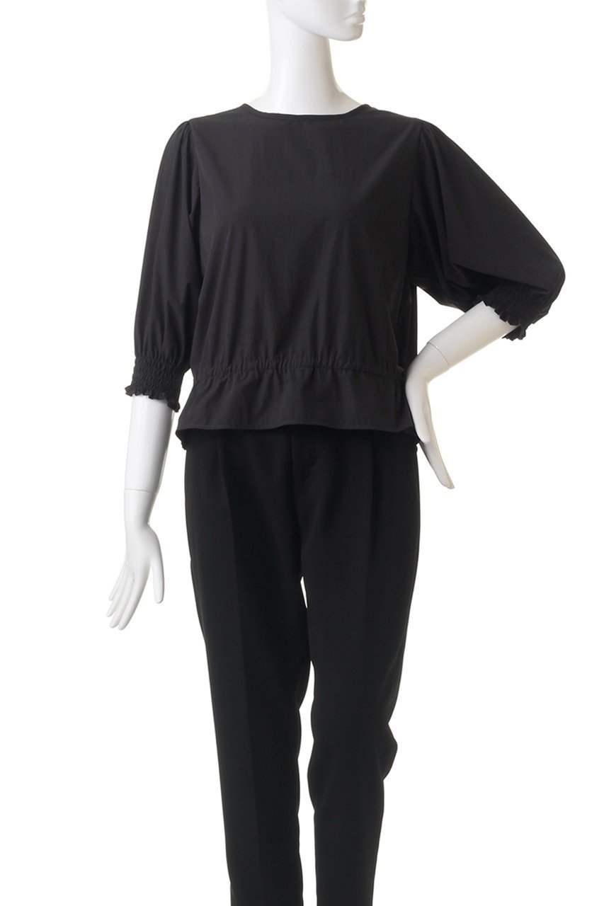 【レリル/lelill】の2WAYカーデブラウス 人気、トレンドファッション・服の通販 founy(ファニー) 　ファッション　Fashion　レディースファッション　Fashion for Women　トップス・カットソー　Cut & Sew Tops　シャツ・ブラウス・オフィスカジュアル　Elegant Blouses & Button-Ups　カーディガン　Cardigan, Knitwear　シャーリング　Shirring, Ruched　シンプル　Simple, Minimal　スリーブ　Sleeve, Long Sleeve / Short Sleeve　ロング　Long, Long-Length　夏　Summer　other-2|ID: prp329100004074544 ipo3291000000036019137