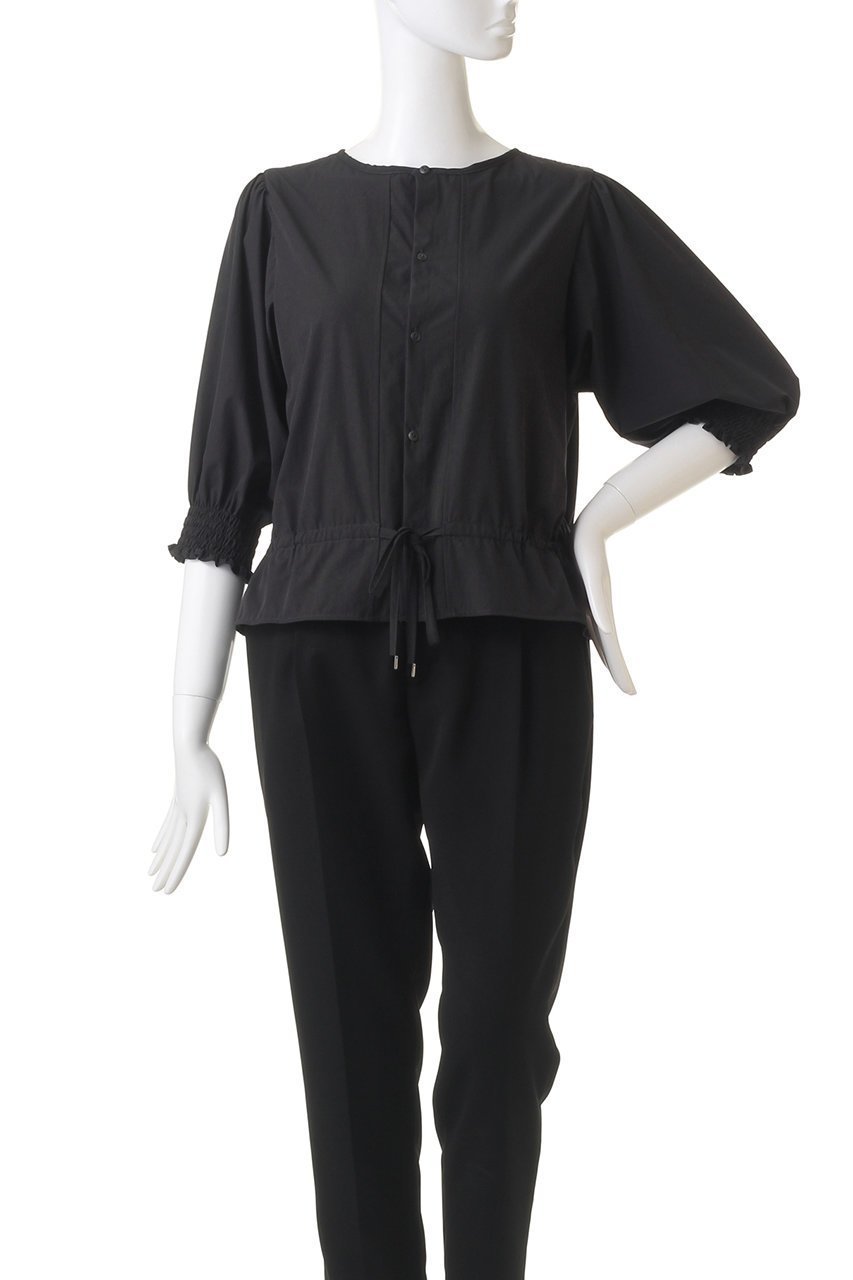 【レリル/lelill】の2WAYカーデブラウス 人気、トレンドファッション・服の通販 founy(ファニー) 　ファッション　Fashion　レディースファッション　Fashion for Women　トップス・カットソー　Cut & Sew Tops　シャツ・ブラウス・オフィスカジュアル　Elegant Blouses & Button-Ups　カーディガン　Cardigan, Knitwear　シャーリング　Shirring, Ruched　シンプル　Simple, Minimal　スリーブ　Sleeve, Long Sleeve / Short Sleeve　ロング　Long, Long-Length　夏　Summer　other-6|ID: prp329100004074544 ipo3291000000036019141