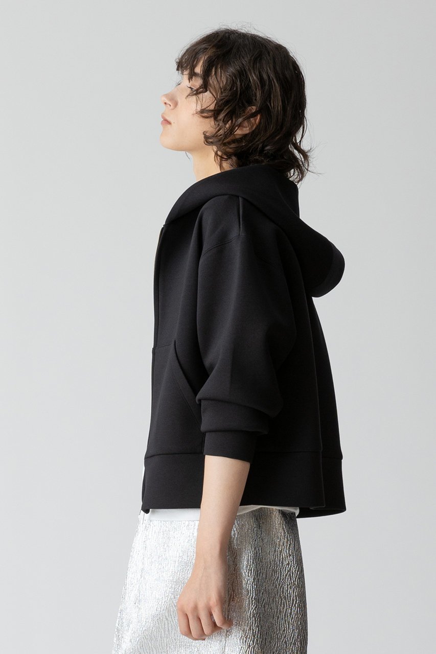 【アルアバイル/allureville】のエアクッションフーディー 人気、トレンドファッション・服の通販 founy(ファニー) 　ファッション　Fashion　レディースファッション　Fashion for Women　トップス・カットソー　Cut & Sew Tops　シャツ・ブラウス・オフィスカジュアル　Elegant Blouses & Button-Ups　レディースパーカー・カジュアルフーディー　Casual Hoodies & Sweatshirts　ロングTシャツ・Tシャツ　Longline T-Shirts & Tees　スウェット・クルーネックトップス　Sweatshirts & Crewnecks / Relaxed Fit Sweat Tops　カットソー・ベーシックTシャツ　Cut-and-Sewn Tops / Stretch Tees & Basics　クッション　Cushion, Throw Pillow　クラシック　Classic, Timeless Style　ジップ　Zip, Zipper　フェイス　Face, Facial Design　ポケット　Pocket, Pocket Detail　other-4|ID: prp329100004074545 ipo3291000000032895343