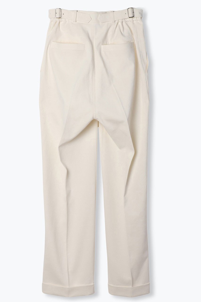 【レリル/lelill】のSIDE BELT TROUSERS 人気、トレンドファッション・服の通販 founy(ファニー) 　ファッション　Fashion　レディースファッション　Fashion for Women　パンツ　Pants & Trousers　オックス　Oxford Fabric　ストレッチ　Stretch, Stretchy Fabric　other-2|ID: prp329100004074570 ipo3291000000032900783