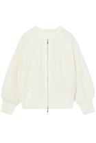 【アナイ/ANAYI】のメッシュレイヤージップブルゾン 人気、トレンドファッション・服の通販 founy(ファニー) ファッション Fashion レディースファッション WOMEN アウター Coat Outerwear ジャケット Jackets ブルゾン Blouson/Jackets ギャザー Gather ジャケット Jacket ストレッチ Stretch スリーブ Sleeve チュール Tulle フェミニン Feminine ブルゾン Blouson メッシュ Mesh NEW・新作・新着・新入荷 New Arrivals thumbnail オフホワイト|ID: prp329100004074579 ipo3291000000027504090