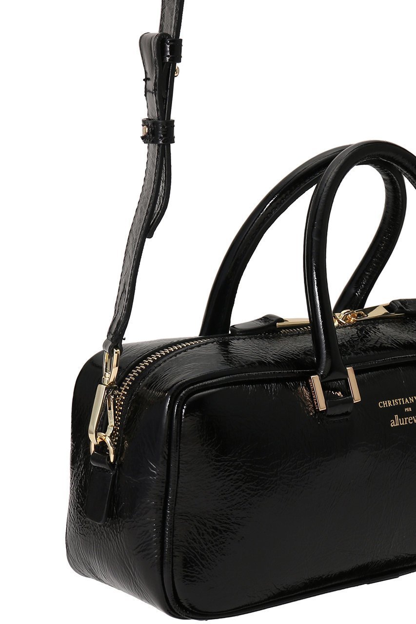 【アルアバイル/allureville】の【CHRISTIAN VILLA per allureville】ホリゾンタルボストンバッグ 人気、トレンドファッション・服の通販 founy(ファニー)  ファッション Fashion レディースファッション Fashion for Women バッグ Bags エナメル Patent Leather ショルダー Shoulder, Shoulder Strap ダブル Double, Double-Breasted ボストンバッグ Boston Bag, Retro Bag 人気 Popular, Best Seller 傘 Umbrella, Parasol other-4|ID: prp329100004074587 ipo3291000000032790678