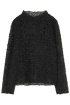 【アナイ/ANAYI】のプレイドフェザーチュールプルオーバー ブラック|ID: prp329100004074608 ipo3291000000035053252