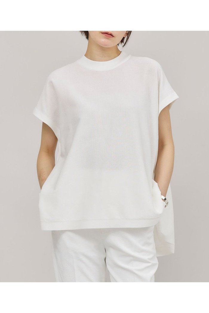 【カレンソロジー/Curensology】のニットフレアトップス インテリア・キッズ・メンズ・レディースファッション・服の通販 founy(ファニー) https://founy.com/ ファッション Fashion レディースファッション WOMEN トップス・カットソー Tops/Tshirt ニット Knit Tops プルオーバー Pullover カーゴパンツ Cargo Pants サマー Summer シアー Sheer シンプル Simple スリーブ Sleeve デニム Denim フレンチ French ラグジュアリー Luxury 再入荷 Restock/Back In Stock/Re Arrival 夏 Summer |ID: prp329100004074623 ipo3291000000030963688