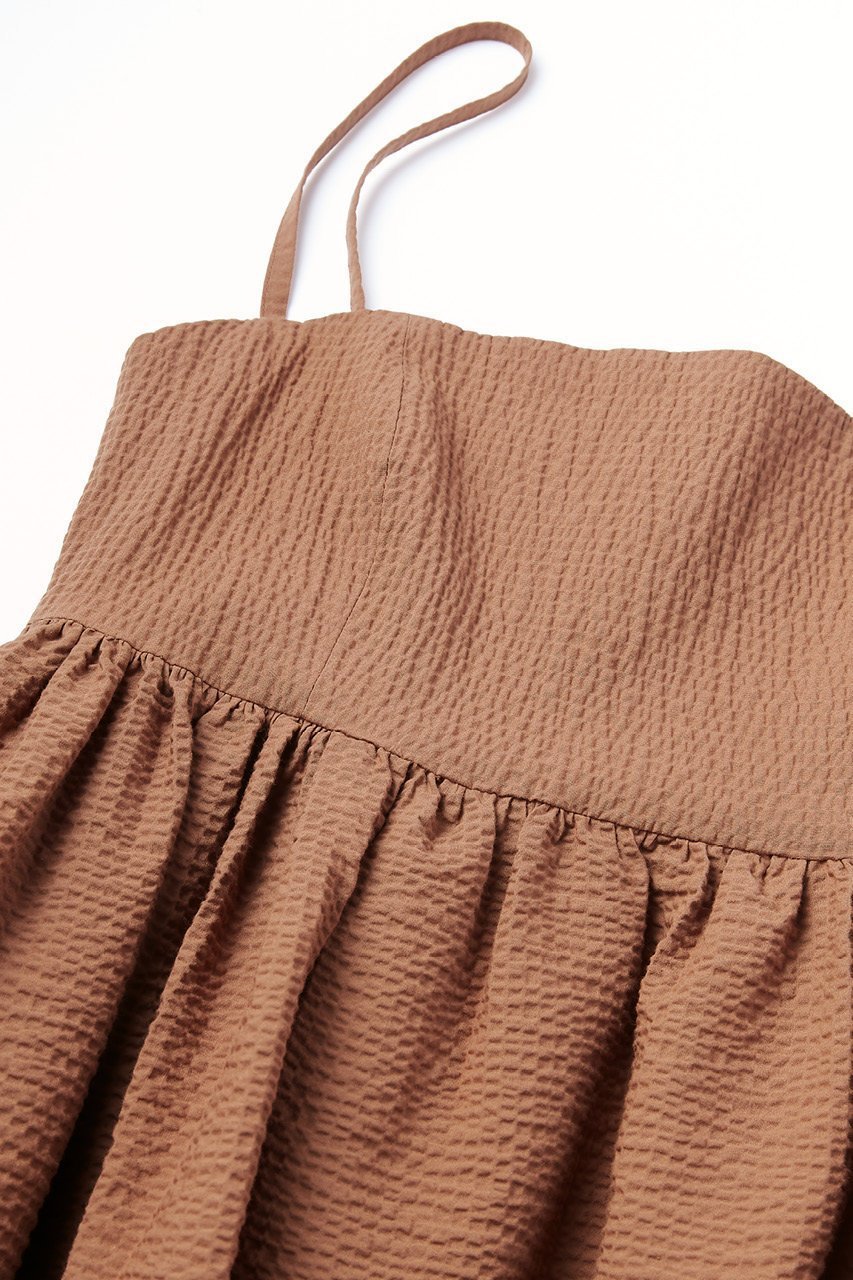 【デイジーリン/DAISY LIN】のDress “Elegant Resort” 人気、トレンドファッション・服の通販 founy(ファニー) 　ファッション　Fashion　レディースファッション　Fashion for Women　ワンピース　Dresses　フォーマル・パーティードレス・結婚式用ドレス　Elegant & Casual Dresses　チュニック　Tunic Tops & Dresses　ウォッシャブル　Machine Washable　ギャザー　Gathered, Ruffled　シューズ　Shoes, Footwear　スクエア　Square, Square Shape　ストレッチ　Stretch, Stretchy Fabric　チャーム　Charm, Pendant　チュニック　Tunic, Long Top　デコルテ　Décolleté, Neckline　ドレス　Dress, One-Piece　バルーン　Balloon, Balloon Silhouette　フラット　Flat, Flat Shoes　ポケット　Pocket, Pocket Detail　ラップ　Wrap, Wrap Design　リゾート　Resort, Vacation Style　ワンポイント　One Point, Statement Accent　夏　Summer　旅行　Travel　other-4|ID: prp329100004076126 ipo3291000000032893957