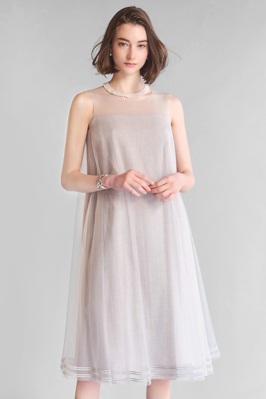【デイジーリン/DAISY LIN】のDress “Daisy Fairy II” 人気、トレンドファッション・服の通販 founy(ファニー) 　ファッション　Fashion　レディースファッション　WOMEN　ワンピース　Dress　ドレス　Party Dresses　チュニック　Tunic　チュニック　Tunic　チュール　Tulle　デコルテ　Decolletage　ドレス　Dress　フォーマル　Formal　ミモレ　Mimore　レース　Race　エレガント 上品　Elegant　other-6|ID: prp329100004076134 ipo3291000000031419085