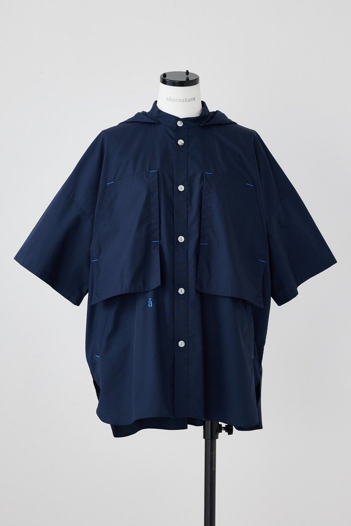 【ナゴンスタンス/nagonstans】のT/Cブロード Hoodie SH/シャツ インテリア・キッズ・メンズ・レディースファッション・服の通販 founy(ファウニー) https://founy.com/ ファッション Fashion レディースファッション Fashion for Women トップス・カットソー Cut & Sew Tops シャツ・ブラウス・オフィスカジュアル Elegant Blouses & Button-Ups おすすめ Recommended / Our Picks ショート Short, Short Length スリーブ Sleeve, Long Sleeve / Short Sleeve ブロード Broadcloth, Fine Cotton ポケット Pocket, Pocket Detail メッシュ Mesh, Net Fabric ヨーク Yoke, Yoke Design 夏 Summer |ID: prp329100004076141 ipo3291000000036740253