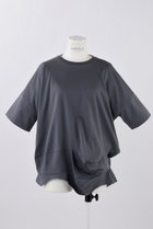 【エンフォルド/ENFOLD】のスビン天竺 カーブレイヤーヘムT/SH Tシャツ グレー|ID: prp329100004076145 ipo3291000000036149458