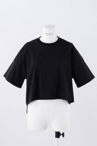 【エンフォルド/ENFOLD】のスビン天竺 ピンタック T/SH Tシャツ ブラック|ID: prp329100004076146 ipo3291000000035343722