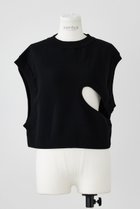 【エンフォルド/ENFOLD】のmany holeベスト 人気、トレンドファッション・服の通販 founy(ファニー) ファッション Fashion レディースファッション Fashion for Women トップス・カットソー Cut & Sew Tops ニット Knit Tops & Sweaters ベスト&ジレ / 重ね着スタイル Vests & Gilets カジュアルプルオーバー・ニットトップス Pullovers & Knit Tops / Casual Pullovers インナー Innerwear ベスト Vest, Waistcoat thumbnail ブラック|ID: prp329100004076147 ipo3291000000036098406