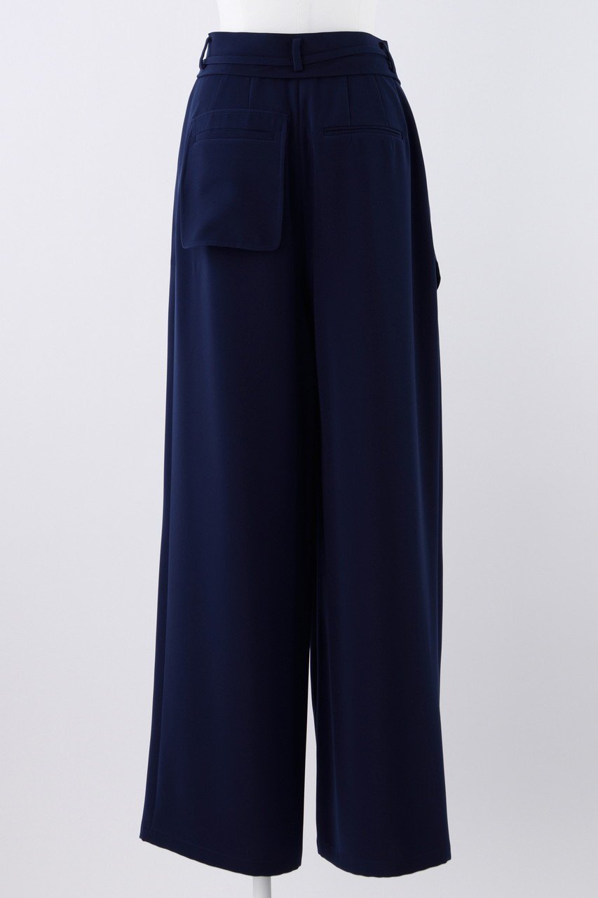 【エンフォルド/ENFOLD】のPEツイル ベルトワイドアシンメ TR/トラウザー・パンツ 人気、トレンドファッション・服の通販 founy(ファニー) 　ファッション　Fashion　レディースファッション　Fashion for Women　パンツ　Pants & Trousers　ベルト&ウエストマーク　Belts & Waist Accessories　カッティング　Cutting Detail　スーツ　Suit, Formalwear　ツイル　Twist, Twisted Detail　マニッシュ　Mannish, Boyish　リラックス　Relax, Relaxed Fit　other-3|ID: prp329100004076151 ipo3291000000035055765