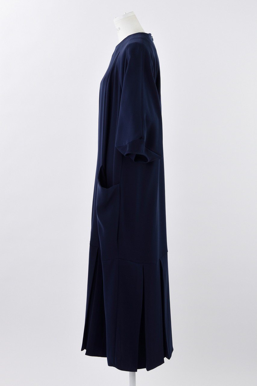【エンフォルド/ENFOLD】のPEツイル コクーンプリーツ DRS/ドレス 人気、トレンドファッション・服の通販 founy(ファニー) 　ファッション　Fashion　レディースファッション　Fashion for Women　ワンピース　Dresses　フォーマル・パーティードレス・結婚式用ドレス　Elegant & Casual Dresses　チュニック　Tunic Tops & Dresses　エレガント 上品　Elegant　スクエア　Square, Square Shape　チュニック　Tunic, Long Top　ツイル　Twist, Twisted Detail　ドレス　Dress, One-Piece　パターン　Pattern, Design Print　ロング　Long, Long-Length　other-2|ID: prp329100004076154 ipo3291000000032894057