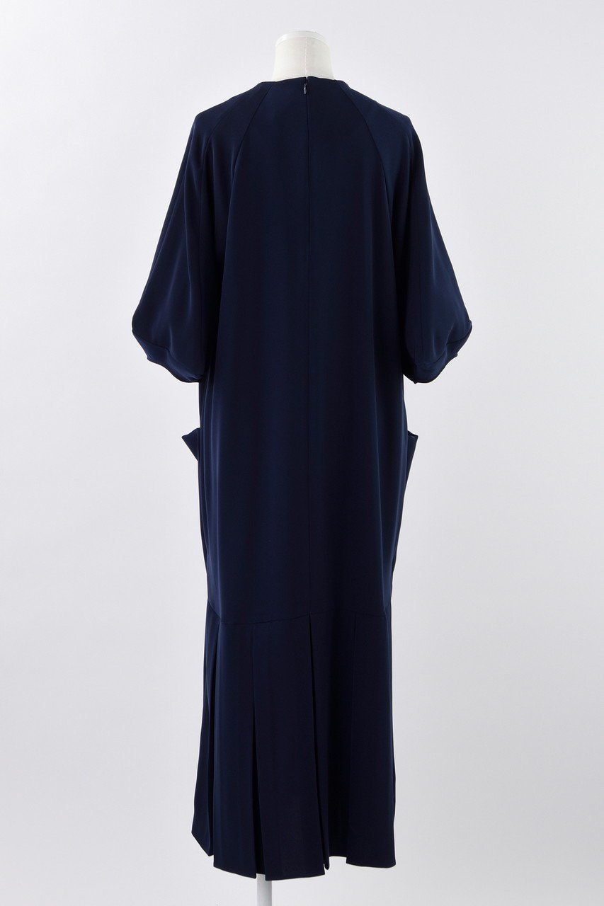 【エンフォルド/ENFOLD】のPEツイル コクーンプリーツ DRS/ドレス 人気、トレンドファッション・服の通販 founy(ファニー) 　ファッション　Fashion　レディースファッション　Fashion for Women　ワンピース　Dresses　フォーマル・パーティードレス・結婚式用ドレス　Elegant & Casual Dresses　チュニック　Tunic Tops & Dresses　エレガント 上品　Elegant　スクエア　Square, Square Shape　チュニック　Tunic, Long Top　ツイル　Twist, Twisted Detail　ドレス　Dress, One-Piece　パターン　Pattern, Design Print　ロング　Long, Long-Length　other-3|ID: prp329100004076154 ipo3291000000032894060