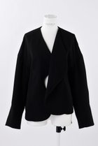 【エンフォルド/ENFOLD】のPEツイル アシンメ JK/ジャケット 人気、トレンドファッション・服の通販 founy(ファニー) ファッション Fashion レディースファッション Fashion for Women アウター Coat / Outerwear Collection レディースジャケット・軽アウター Jackets アシンメトリー Asymmetrical Style ジャケット Jacket, Outerwear ツイル Twist, Twisted Detail リラックス Relax, Relaxed Fit thumbnail ブラック|ID: prp329100004076156 ipo3291000000036797471