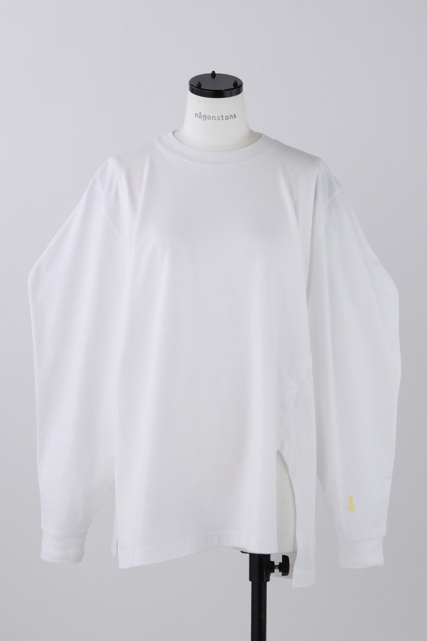 【ナゴンスタンス/nagonstans】のCO天竺 Angular ロンT 人気、トレンドファッション・服の通販 founy(ファニー) 　ファッション　Fashion　レディースファッション　Fashion for Women　トップス・カットソー　Cut & Sew Tops　シャツ・ブラウス・オフィスカジュアル　Elegant Blouses & Button-Ups　ロングTシャツ・Tシャツ　Longline T-Shirts & Tees　カットソー・ベーシックTシャツ　Cut-and-Sewn Tops / Stretch Tees & Basics　スリーブ　Sleeve, Long Sleeve / Short Sleeve　ロング　Long, Long-Length　 other-1|ID: prp329100004076172 ipo3291000000032914768